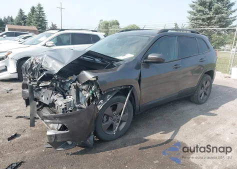 2017 Jeep Cherokee 75Th Anniversary Edition 4X4 from USA, damaged, VIN 1C4PJMCB6HW503654